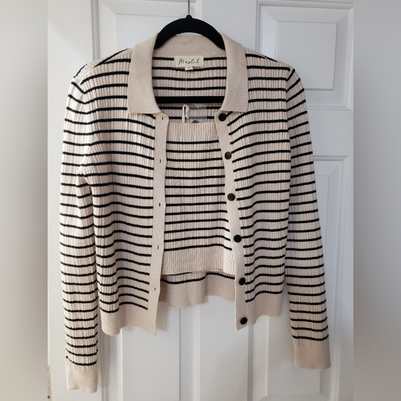 Marled 3-piece Rib-knit set for Women M - Picture 4 of 8